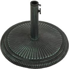 Green Parasol Bases Marlow Home Co. Cast Iron Free Standing Umbrella Base 30cm H x 45cm W x 45cm D