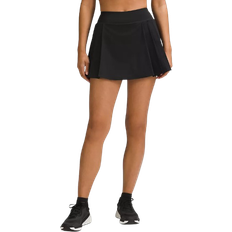 Solid Colors - Women Skirts Lululemon Side Pleat High Rise Tennis Skirt - Black