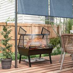 BBQs Dakota Fields Brosch 92cm W Portable Charcoal Grill