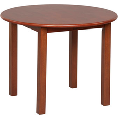 Brown Children's Tables ECR4Kids 30in D Round Hardwood Table