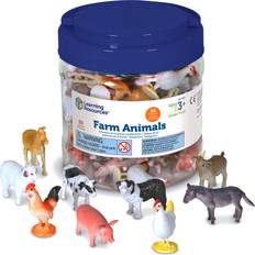 Pigs Figurines Learning Resources Farm Animal Counters Set of 60