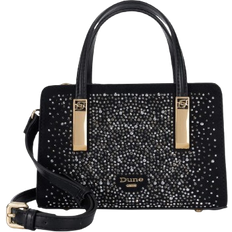 Recycled Materials Handbags Dune London Dinkydenbeigh Small Tote Bag - Black Diamonds