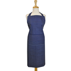Aprons DII Stripe Chef 28.0 In x 35.0 In x 0.2 In Nautical Apron White, Blue