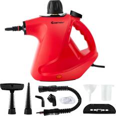 Red Steam Cleaners Costway Multi-Purpose Handheld Steam Cleaner 2kg