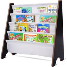 Black Bookcases Kid's Room Isabelle & Max Kamille Chip Resistant Bookcase 60cm H X 62cm W X 26cm D