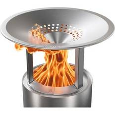 Teräs Tulipesät Solo Stove Mesa XL Lämmönjakaja 26,9 cm Hopea