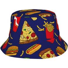 Hats Cywemop Cute Food Bucket Hat - Green/Ice Cream