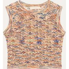Zimmermann Linnen Zimmermann Wylie Crop Crochet Cotton Tank Top - White