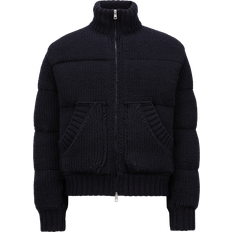 Moncler Uni Cardigans Moncler Cardigan Zippé Matelassé En Laine