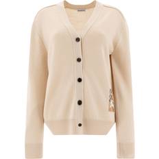 Burberry Damen Pullover Burberry Knitwear - Beige/Donna