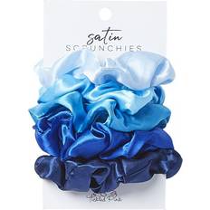 Hair Ties on sale Design Imports Tickled Pink Women’s Blue Scrunchie Set of 5