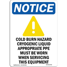 Grey Workplace Signs SignMission OSHA Notice Sign 12 x 18 in