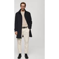 Mango Ribbed Cotton Knitted Sweater - Beige