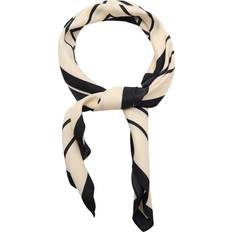 Mango Satin Accessories Mango Geometric Printed Foulard - Ecru