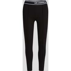 Karl Lagerfeld Bukser & Shorts Karl Lagerfeld Leggings - Sort/Hvid