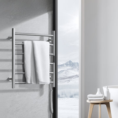 Heated Towel Rails Rebrilliant Resnel Towel Warmer 26 x 22 x 2 in Gray