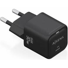 Altavoces de Pared Aisens ASCH-30W1P019-BK GaN 30W 1xUSB-C PD3.0 QC4.0 Cargador