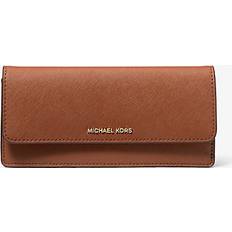 Michael Kors Jet Set Large Saffiano Leather Wallet - Brown