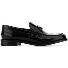 Leather loafers women Prada Elegant Leather Loafers - Black