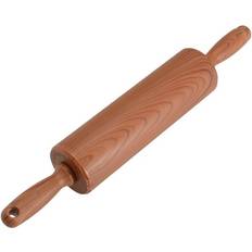 Brown Rolling Pins Yageerya Food Grade Plastic 1 pc Rolling Pin