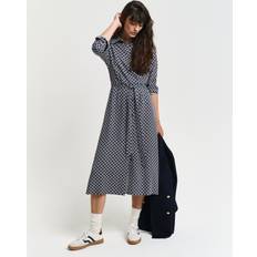 Gant Men Dresses Gant Geometric Print Shirt Dress - Women's