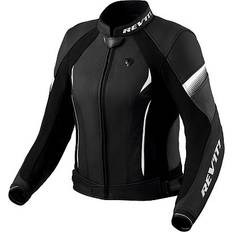 Rev'it! Xena 4 Lederjacke Damen - Schwarz/Weiß Damen
