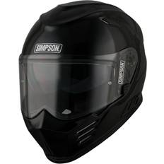 Simpson Venom Solid Full Face Helmet - Gloss Black