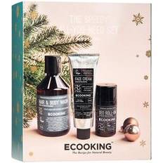Ecooking Gåvoboxar & Set Ecooking Men Skincare Black Cardboard Set