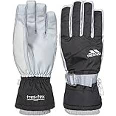 Women Accessories Trespass Vizza II Waterproof Ski Gloves - Black
