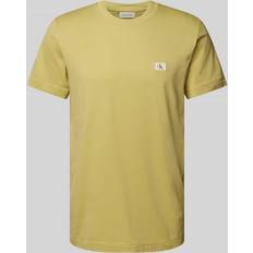 Calvin Klein Unisex Överdelar Calvin Klein Cotton Badge T-shirt - Desaturated Yellow