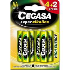 Cegasa Alkaline Batteries 1.5V 4-pack