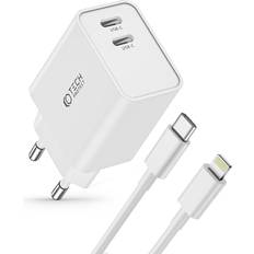 Tech-Protect Mobilrengöring Tech-Protect 35W Väggladdare Med Lightning Kabel