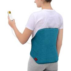 Comfytemp upgraded heating pad for back pain relief, xl electric heated back Blue