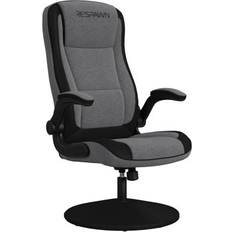 RESPAWN 800 Gaming Chair Floor, Swivel Rocker Gaming Chair, High Back Ergonomic Floor Gaming Chair for Kids and Adults Grey Black (High Back)