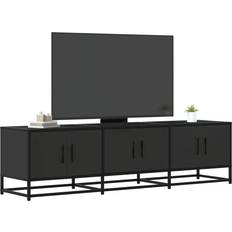 Metall TV-bänkar vidaXL 848859 Black TV-bänk 150x41cm