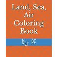 Land Sea & Air Coloring Book for Children (Häftad)