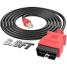 Enet OBD 2 Kabel 6.6fot 2M