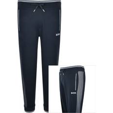 Men - Orange Trousers BOSS Men's Tracksuit Pants - Navy