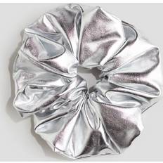 H&M Girls Grey Metallic Scrunchie