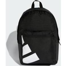 Hvid Skoletasker adidas Classic Back-to-School Badge of Sport Rygsæk - Black/White