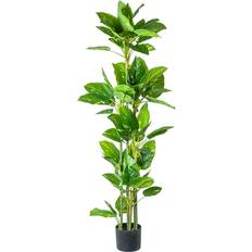 Plast Kunstige planter Alexandra House Living Stilig 160 cm Dekorativ Plastplante Kunstig plante