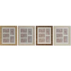 Beige Photo Frames Home ESPRIT Brown Beige Natural Ivory Crystal 34 x 2 x 38 cm Photo Frame