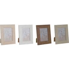 Beige Photo Frames Home ESPRIT Scandinavian Marble 16 x 2 x 21 cm Set of 4 Photo Frame