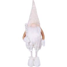 Luonnonväri Koristeet BigBuy Home Large Father Christmas Natural Figurine 30 x 23 x 150 cm Decoration