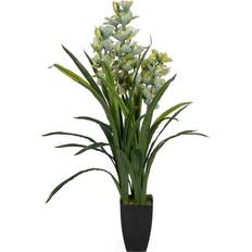 Metall Konstgjorda växter BigBuy Home Bambus Dekorativ 45 x 45 x 110 cm Konstgjord växt