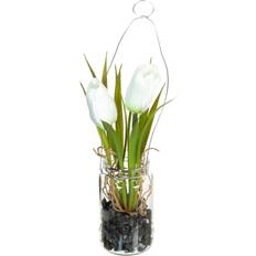 Iron Artificial Plants BigBuy Home Decorative Polyester Polyethylene 24 cm Artificial Plant