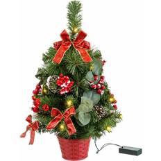 PVC Koristeet BigBuy Home Multicolour PVC Christmas Tree 25 x 25 x 50 cm Decoration