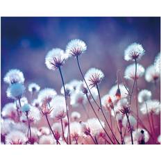 Purple Wall Decor BigBuy Home White Purple Pink Abstract Painting 100 x 3 x 80 cm Wall Decor