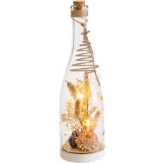 Acryl Julepynt BigBuy Home Naturlige Blomster Flaske 8.3 x 8.3 x 28.5 cm Julepynt