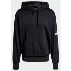 Herr - Rosa Tröjor adidas Essentials Loose-fit 3 Bar Logo Hoodie - Black